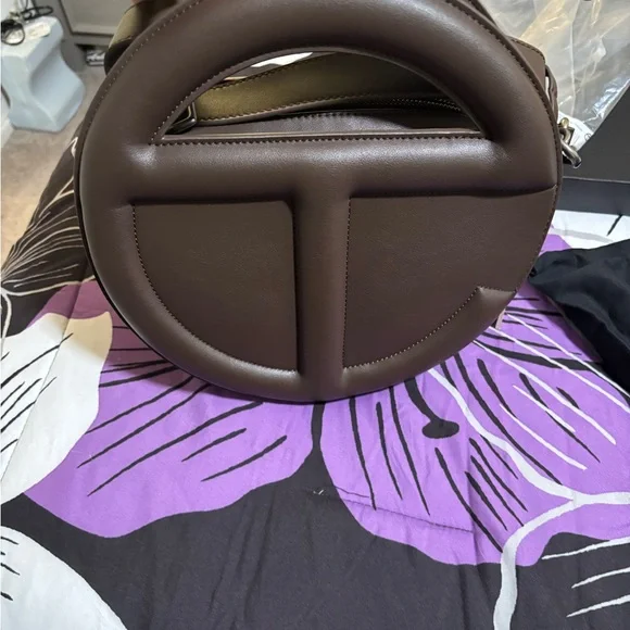 Telfar Brown Circle Bag - Picture 3 of 11